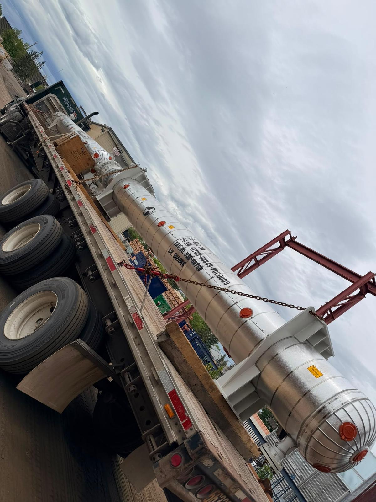 Oversized industrial freight